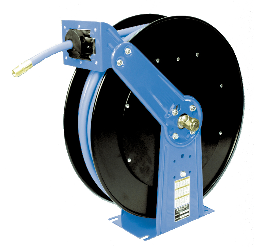 80000 Series: PW81000OHP106 Steel Spring Rewind Hose Reel - High Pressure  Wash