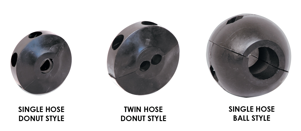 Hose Bumpers: 1-HR1004-A Hose Bumper / Hose Stop - 11 - 16mm OD